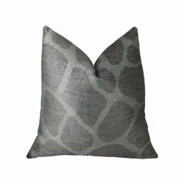 Plutus Handmade Luxury Pillow (Color: Gray, Country of Manufacture: United States, Material: Cotton)