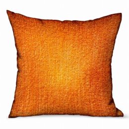 Plutus Luxury Outdoor/Indoor Throw Pillow (Color: Bittersweet, Country of Manufacture: United States)
