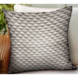 Plutus Luxury Outdoor/Indoor Throw Pillow (Color: Bisque, Country of Manufacture: United States)