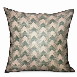 Plutus Luxury Outdoor/Indoor Throw Pillow (Color: Sea Green, Country of Manufacture: United States)