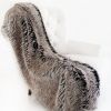 Plutus Plush Handmade Luxury Faux Fur Throw