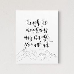 You Will Not (Country of Manufacture: United States, Material: Paper)