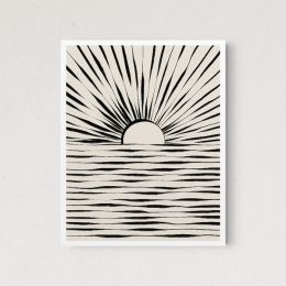 Minimal Sunrise (Country of Manufacture: United States, Material: Paper)