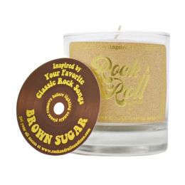 Brown Sugar Candle (Color: White, Country of Manufacture: United States)